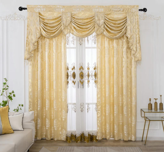 Mina Curtain Set - 78" - Stylish Curtains