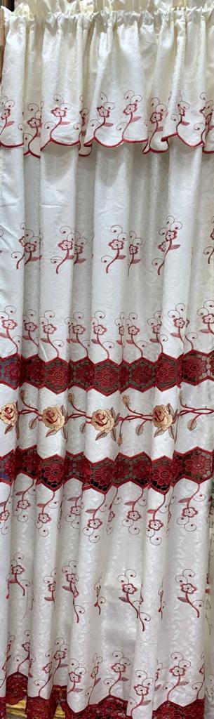 Malaika Curtain with attached Valance - Stylish Curtains