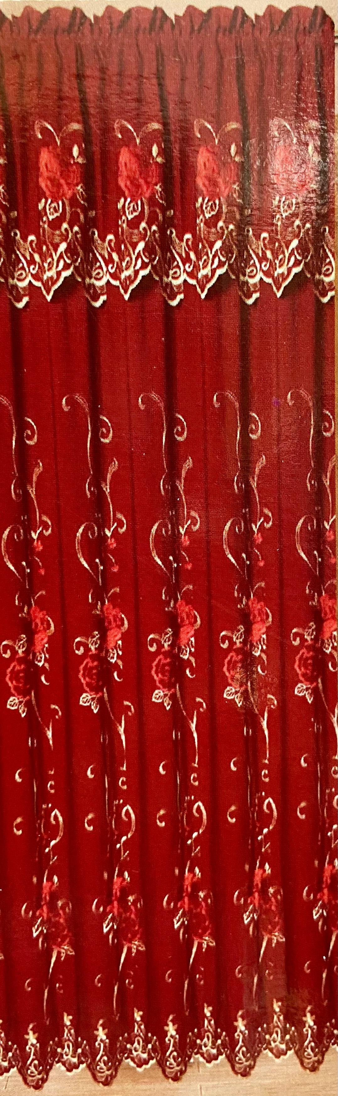 Darden Curtain with Attached Valance