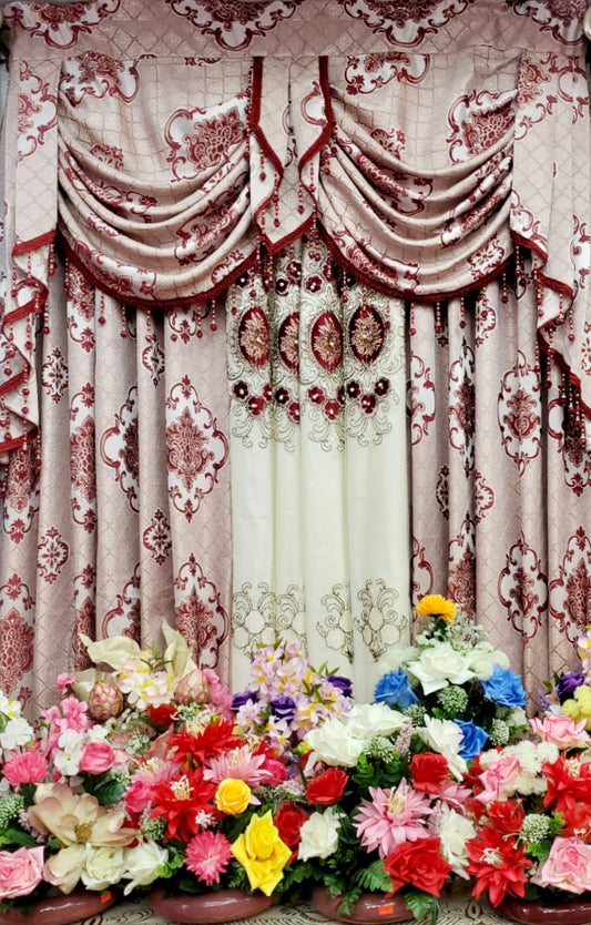 Tina/monica curtain set